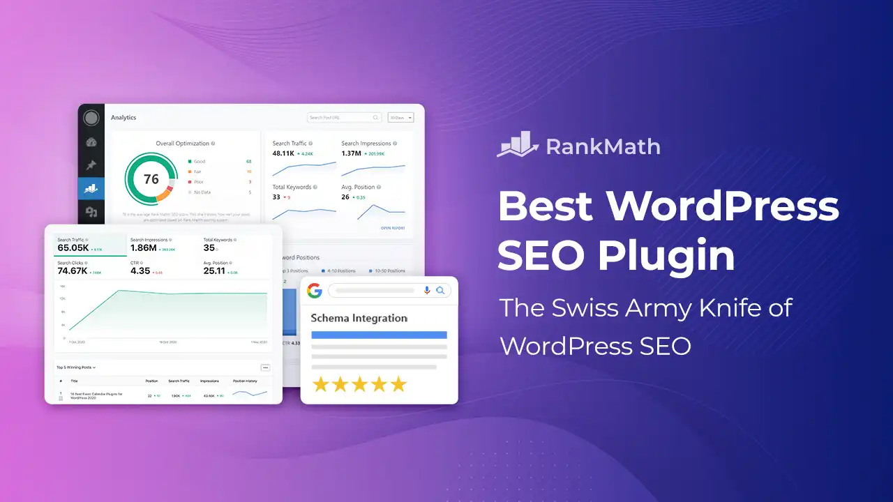 RankMath the best seo plugin by WPFixs website