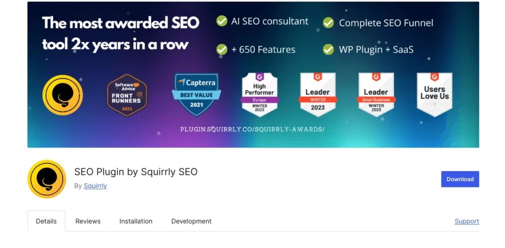 Squirrly SEO Plugin review wpfixs